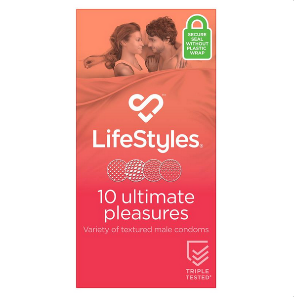Lifestyles Ultimate Pleasures Condoms 10 Pack Better Value Pharmacy Lifestyles Ultimate Pleasures Condoms 10 Pack Better Value Pharmacy