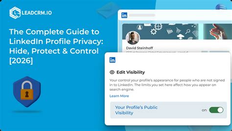 Linkedin Privacy Guide 2025 Hide Secure Your Profile Linkedin Privacy Guide 2025 Hide Secure Your Profile