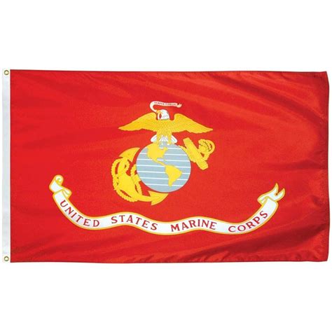 Marine Corps Outdoor Nylon Flag 3 Amp 39 X 5 Amp 39 Devil Dog Depot