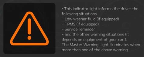 Master Warning Light Hyundai