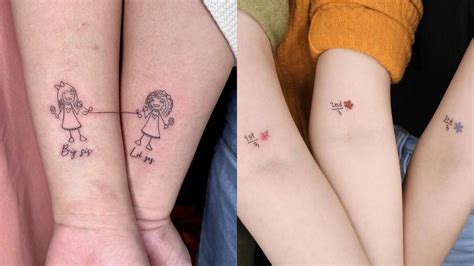 Matching Tattoos For Sisters