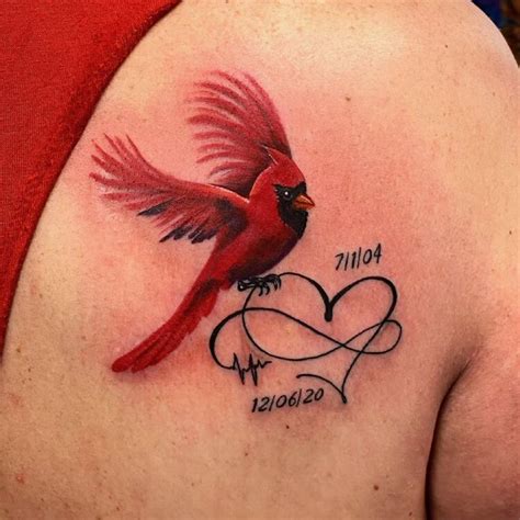 Memorial Cardinal Tattoo Designs Watercolor Tattoo Design Memorial Cardinal Tattoo Designs Watercolor Tattoo Design