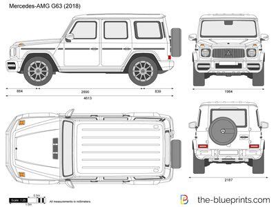 Mercedes Benz G Class G63 Amg Blueprint