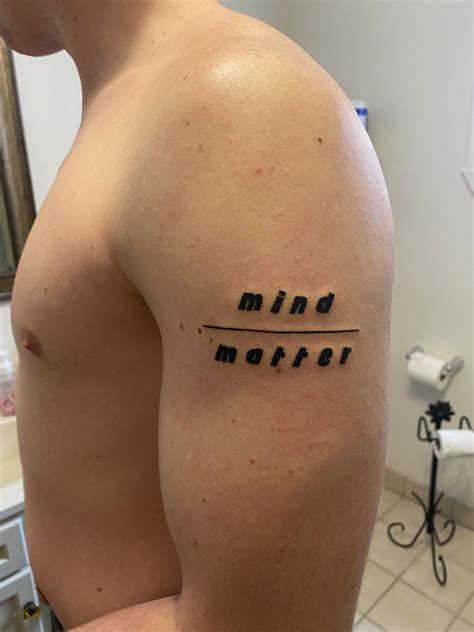 Mind Over Matter Is Magic First Tattoo R Frankocean Mind Over Matter Is Magic First Tattoo R Frankocean