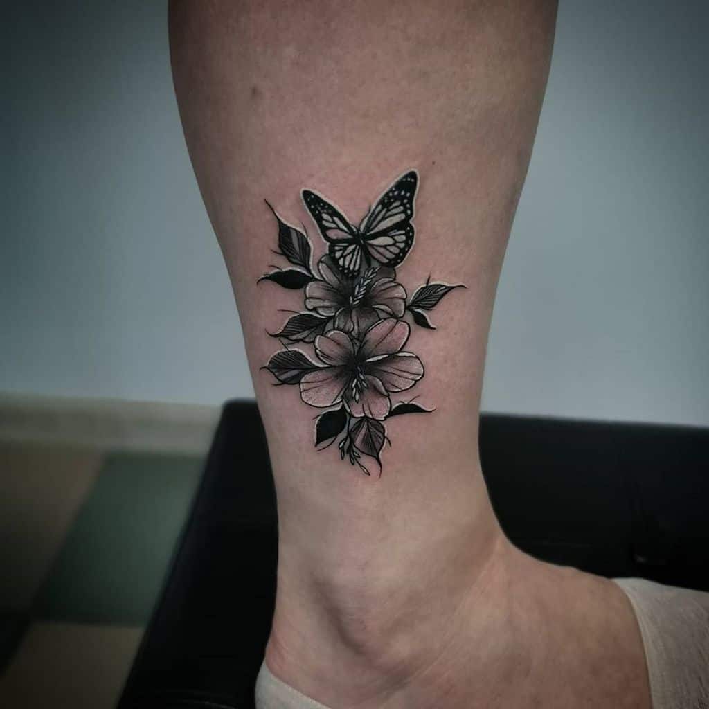 Miniature Butterfly Tattoo Eagleviewtattoo Com