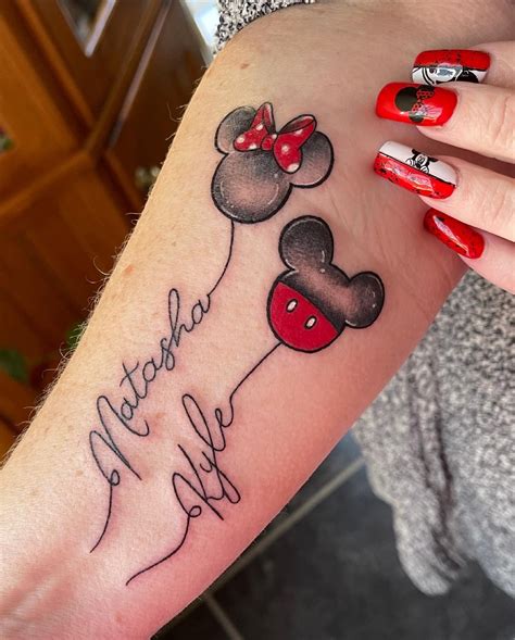 Minnie Mouse Tattoo Designs