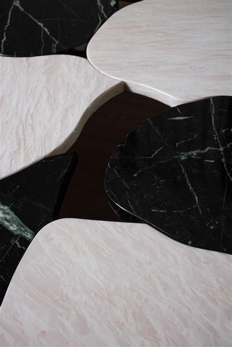 Modern Infinity Coffee Table Marble Handmade In Portugal By