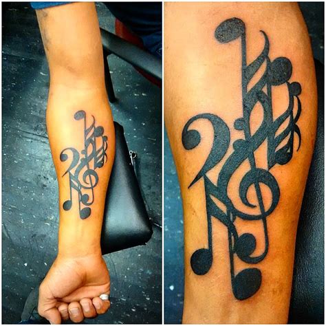 Music Note Tattoo Designs
