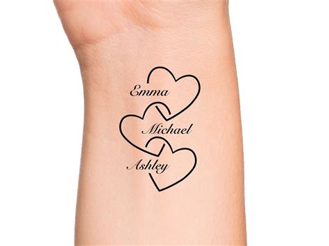 Name In Heart Tattoo Designs