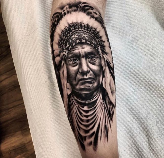 Native American Indian Tattoo Designs