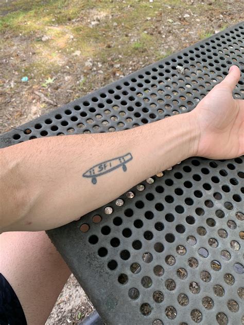 Need To Improve My Old Skateboard Tattoo R Tattooadvice