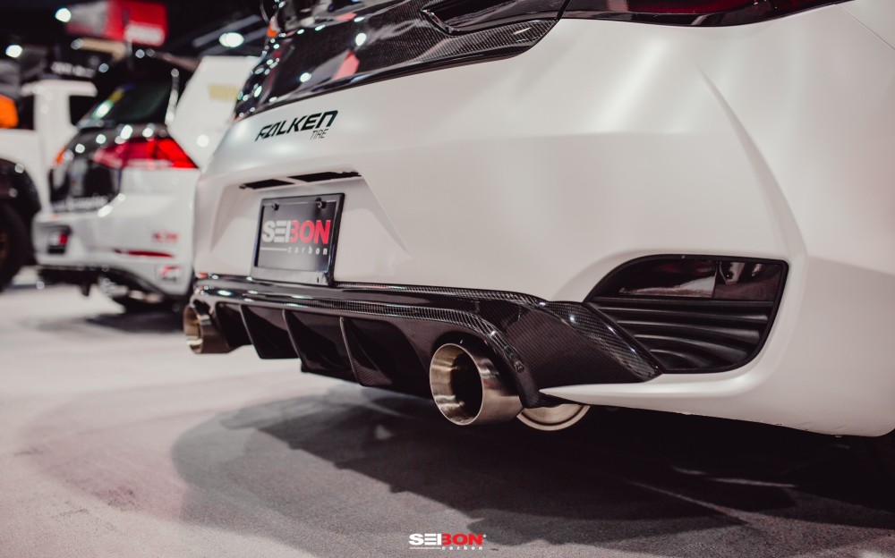 Nextlevel Performance Seibon Tb Style Carbon Fiber Rear Lip Diffuser