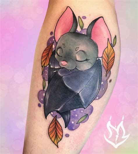 Nothing Says I Am The Night Like These Adorable Bat Tattoos Tk Tattoos