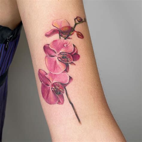 Orchid Flower Tattoo Designs Best Flower Site