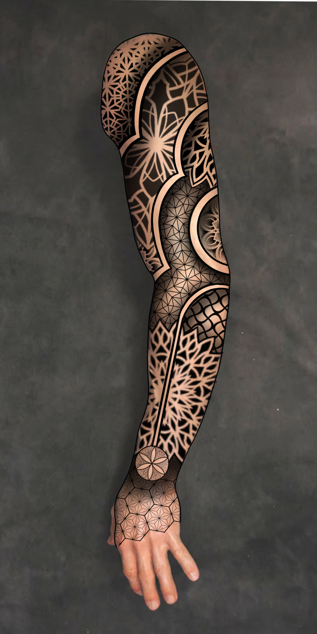 Pin By Arren Mccormick On Tattoo Sleeve Geometric Sleeve Tattoo
