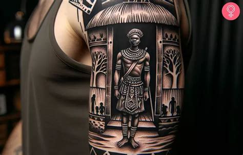 Pin By Bill Danger On Ancestral African Warrior Tattoos African
