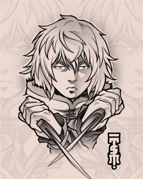 Pin By Chuchi On Vinland Saga Anime Tattoos Manga Tattoo Cartoon