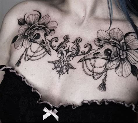 Pin By Knitnerd On Tats Chest Tattoos For Women Chest Tattoo Designs