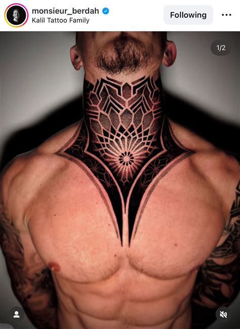 Pin By Nicolas Deris On Tattoo In 2025 Full Neck Tattoos Front Neck