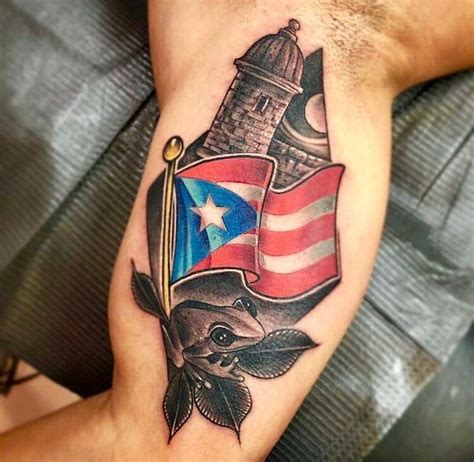 Pin By Nicole Vargas On Tattoo Flag Tattoo Puerto Rico Tattoo