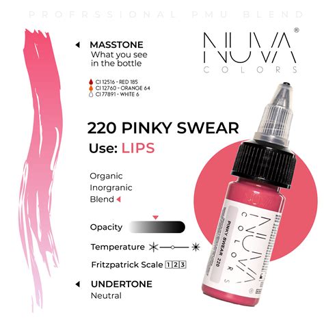 Pinky Swear Nuva Colors Permanent Makeup Supplies Worldwide