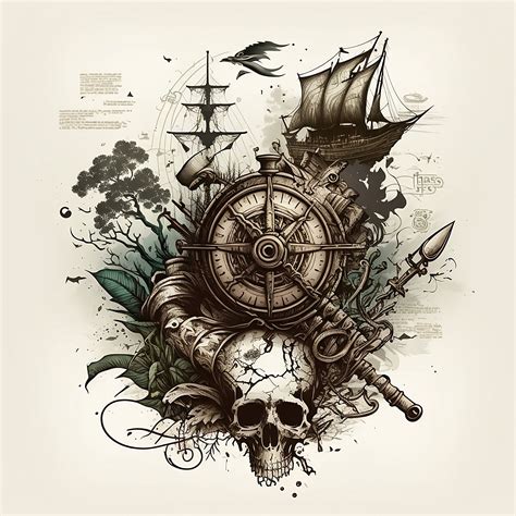 Pirate Tattoo Designs