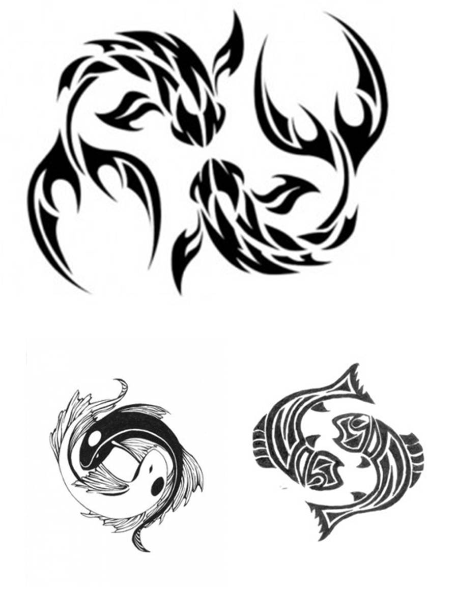 Pisces Tattoos For Females