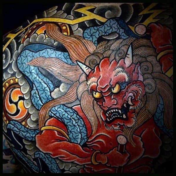 Raijin Tattoo Designs