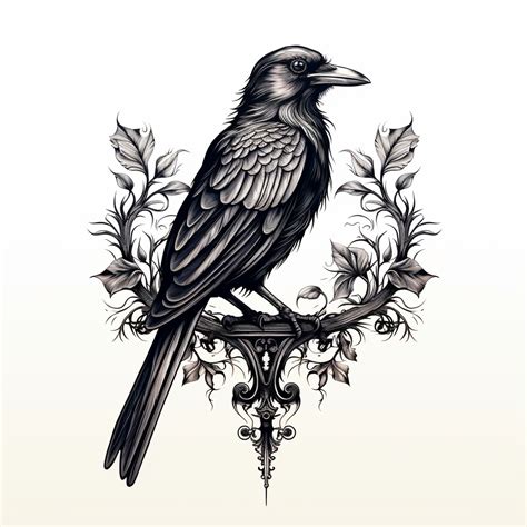 Raven Amp Crow Tattoo Design And Meaning Tattoos Wizard Designs