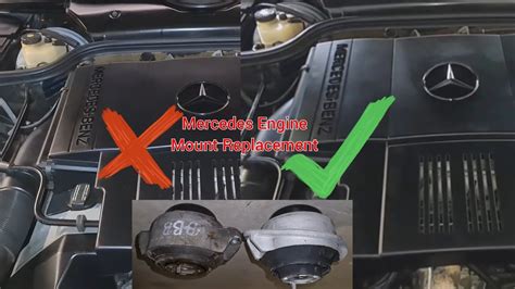 Removing Mercedes Cls550 W219 Engine Mounts