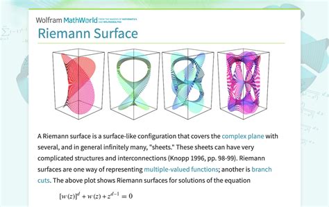 Riemann Surface Teaching