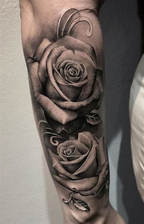 Rose Tattoo Designs Black And White Rose Tattoo Designs Black And White