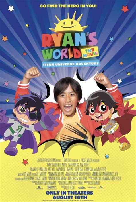 Ryan Amp 39 S World The Movie Titan Universe Adventure Watch Now At Emagine