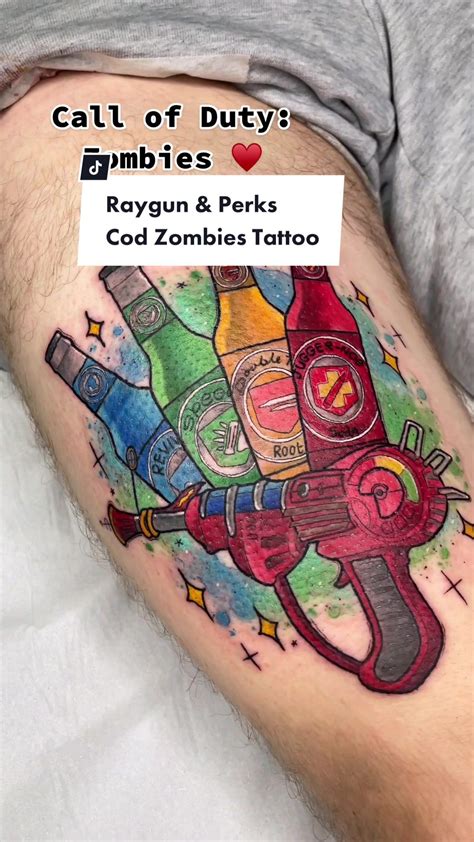Second Session On The Call Of Duty Zombies Piece Tattoo Callofdutyzombies Codzombies Zombietattoo Gamertattoo Videogametattoo Fyp Gamerink Vide
