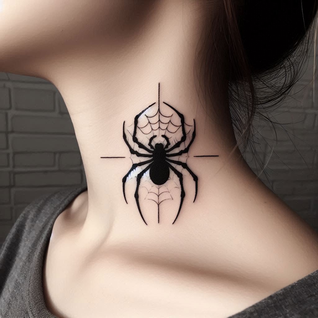 Simple Spider Tattoo Simple Spider Tattoo