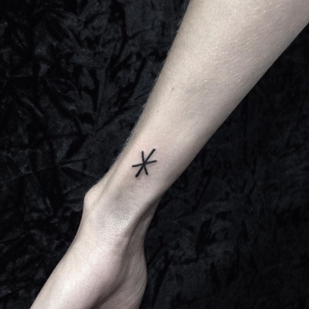 Small Star Tattoo On Wrist Small Star Tattoo On Wrist