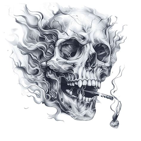 Smoking Skull Artwork Tattoo Smoking Skull Smoking Skull Png Smoking Skull Artwork Tattoo Smoking Skull Smoking Skull Png