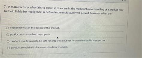 Solved 2 1 In Macpherson V Buick Motor Co The Injured Chegg Com