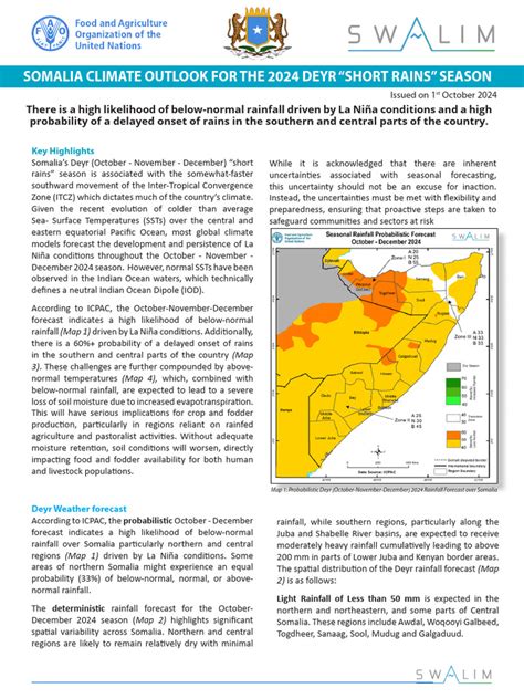 Somalia Climate Outlook For The 2024 Deyr Short Rains Season Issued On 01 October 2024 Somalia Reliefweb Somalia Climate Outlook For The 2024 Deyr Short Rains Season Issued On 01 October 2024 Somalia Reliefweb