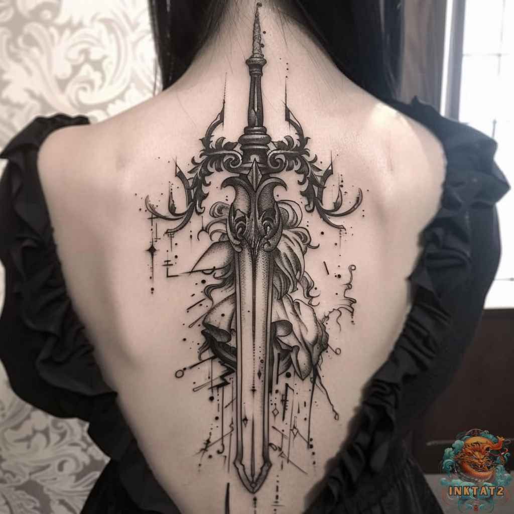 Spinal Tattoo Female