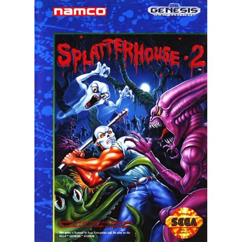 Splatterhouse 2 Sega Genesis Game Cartridge For Sale Dkoldies Splatterhouse 2 Sega Genesis Game Cartridge For Sale Dkoldies