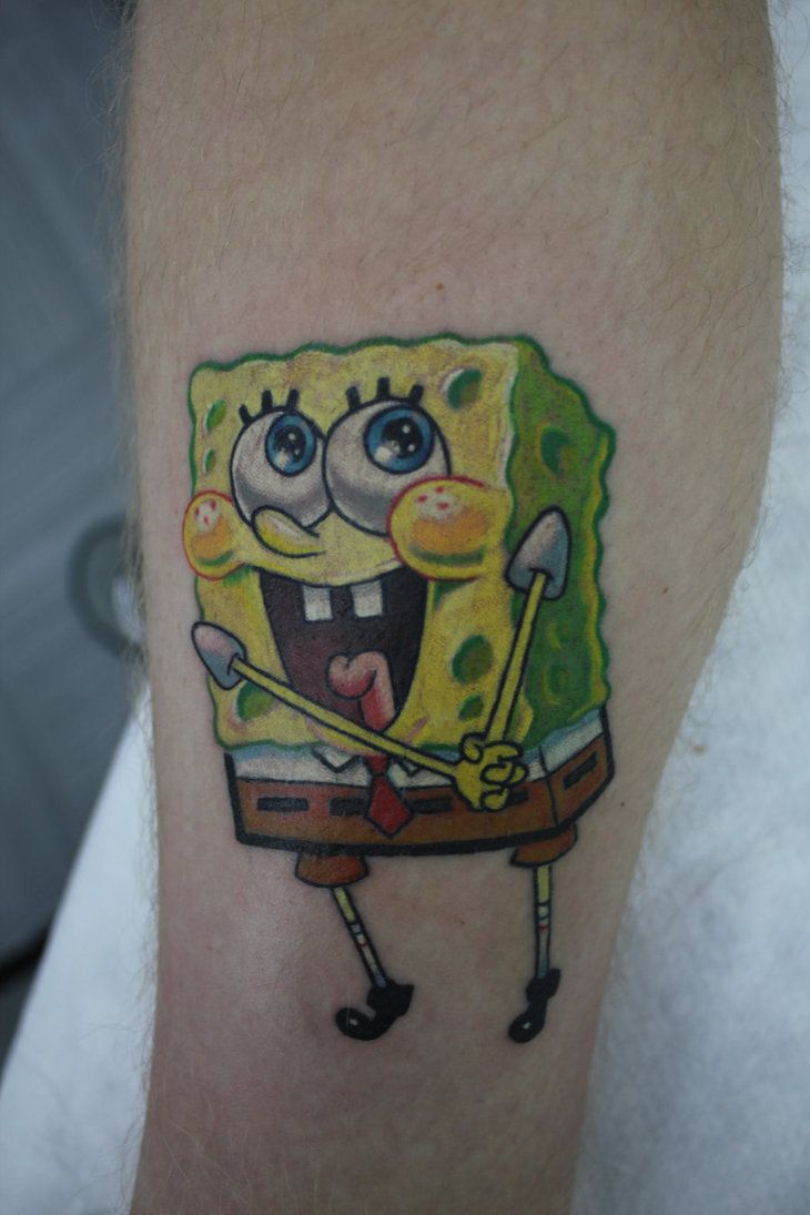 Spongebob Squarepants Tattoos