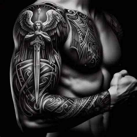 St Michael Sleeve Tattoo St Michael Sleeve Tattoo