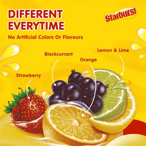Starburst Original Fruit Chews Candy 45 G Online At Best Price Lulu