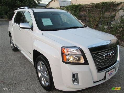 Summit White 2013 Gmc Terrain Denali Jet Black Interior Gtcarlot
