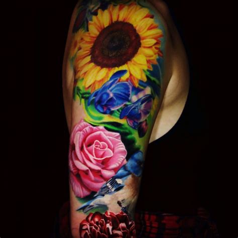 Sunflower And Rose Forearm Tattoo At Sylvia Partington Blog Sunflower And Rose Forearm Tattoo At Sylvia Partington Blog
