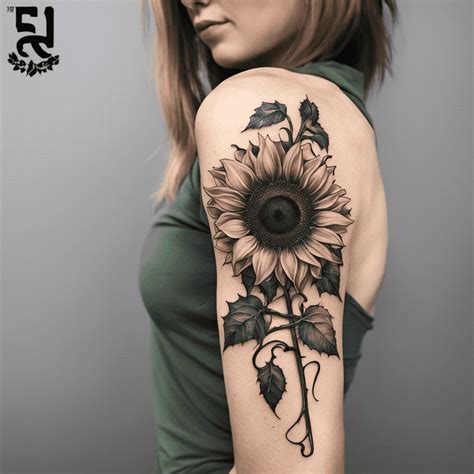 Sunflower Tattoo Ideas
