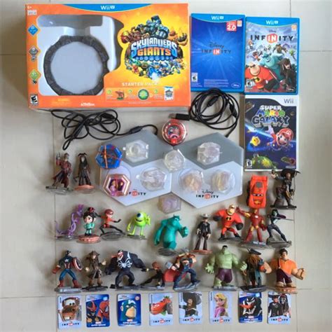 Super Mario Galaxy Skylanders Giants Disney Infinity Wii Video Gaming