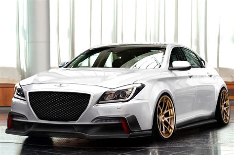 Supercharged 2015 Hyundai Genesis Sedan Head To Sema Motor Trend Wot