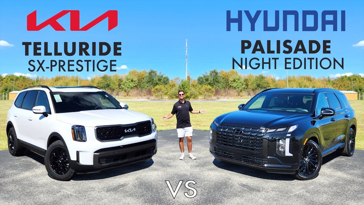 Suv Showdown 2024 Kia Telluride Vs 2024 Hyundai Palisade